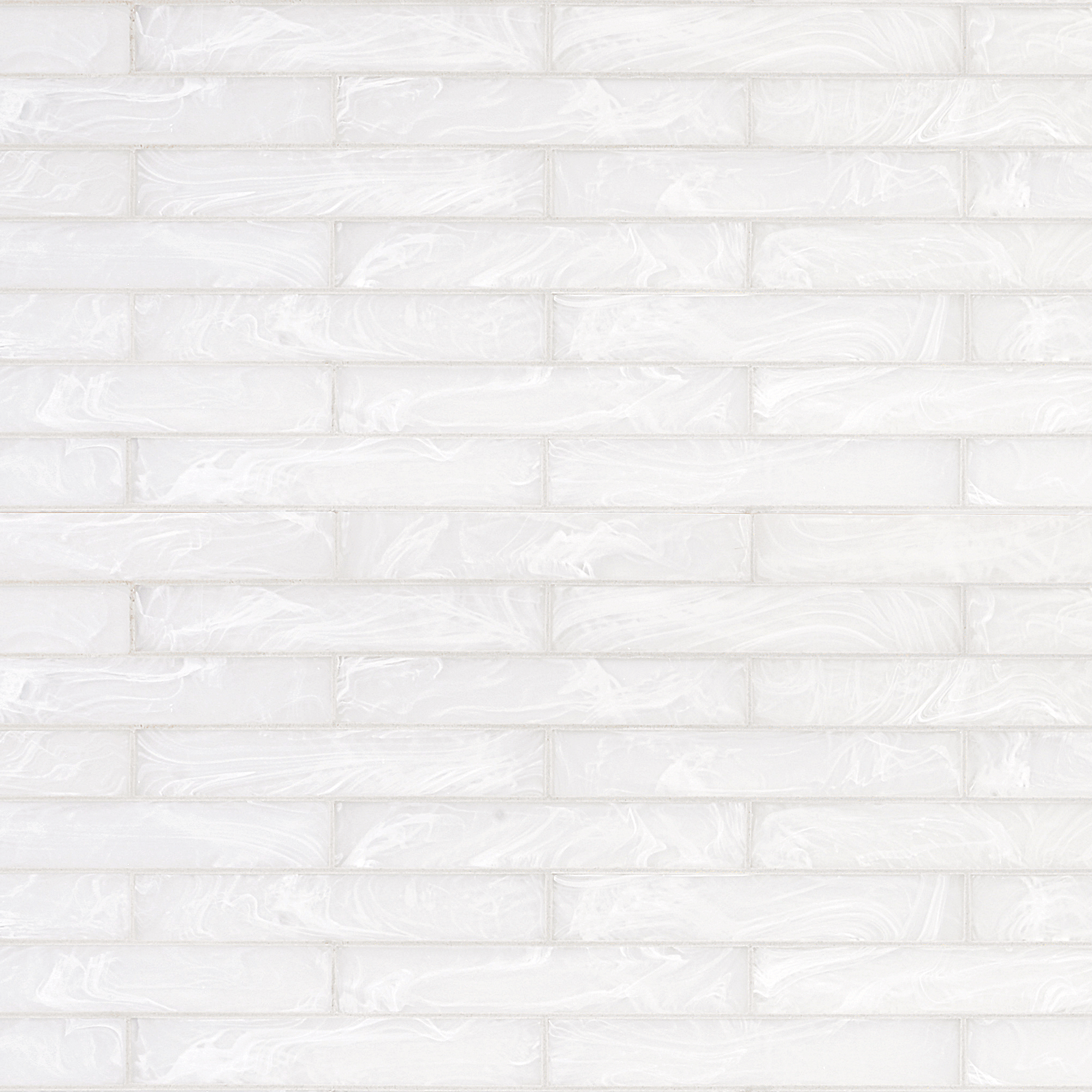 Milky White Glass Subway Backsplash Tile BA6707 8
