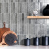Modern Gray Metallic Backsplash Tile BA6205