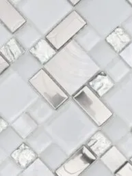BA1138 Glass Metyal Backsplash Tile 2