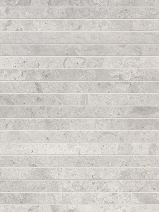 Modern gray limestone long backsplash tile BA1038