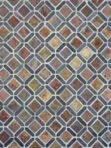 Rusty Brown Gray Diamond Slate Backsplash Tile BA1067 5