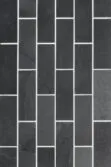 Black Gray Slate Subway Backsplash Tile BA1070 6