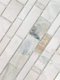 Opal Beige Brown Glass Subway Hand Cut Artisan Mosaic Tile BA7015 3