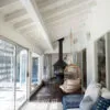 fireplace sunroom ideas warm cozy and relaxing atmosphere
