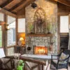 outdoor fireplace ideas inviting and relaxing backyard designs