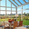 sunroom dining room ideas catch natural sunlight floods