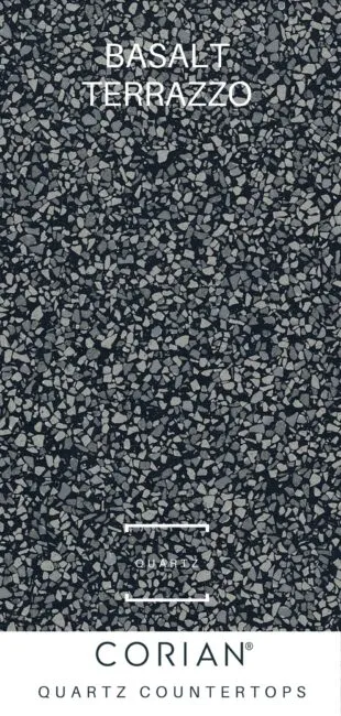 Corian Quartz Countertops Basalt Terrazo