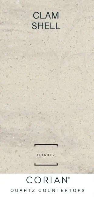 Corian Quartz Countertops Cirrus Clam Shell