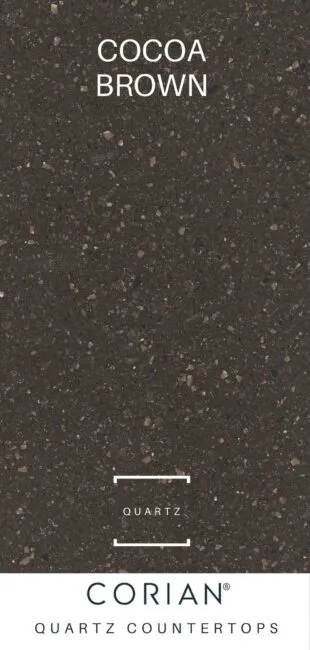 Corian Quartz Countertops Cocoa Brown