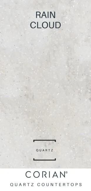 Corian Quartz Countertops Rain Cloud