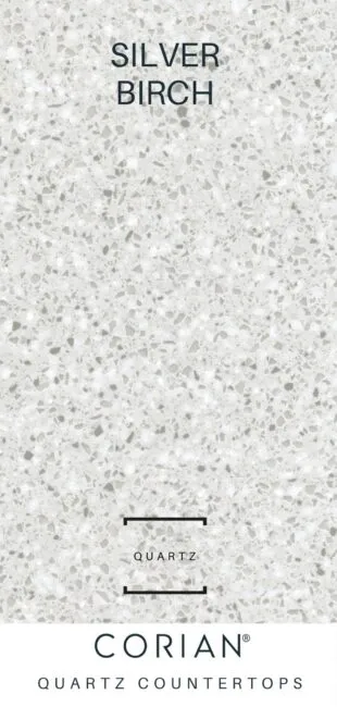 Corian Quartz Countertops Silver Birch