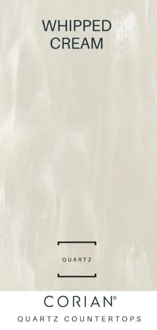 Corian Quartz Countertops Whipped Cream