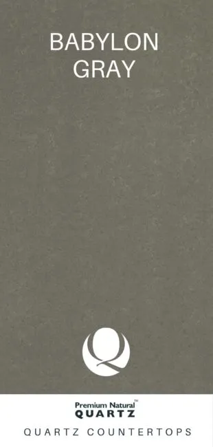 Premium Natural Quartz Babylon Gray