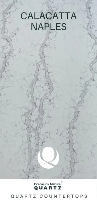 Premium Natural Quartz Calacatta Naples
