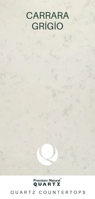 Premium Natural Quartz Carrara Grigio
