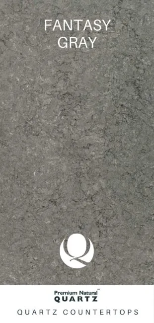 Premium Natural Quartz Fantasy Gray