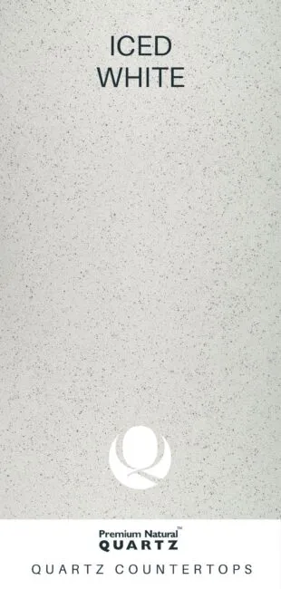 Premium Natural Quartz Iced White