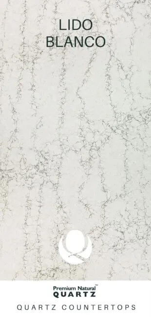 Premium Natural Quartz Lido Blanco