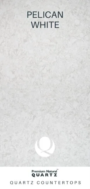 Premium Natural Quartz Pelican White