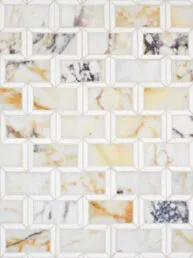 Multi Color Marble Backsplash Tile BA6330 5