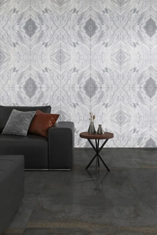 Bianco Carrara Bookmatch