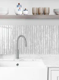 Shell Glass Elegant Backsplash Tile BA8023