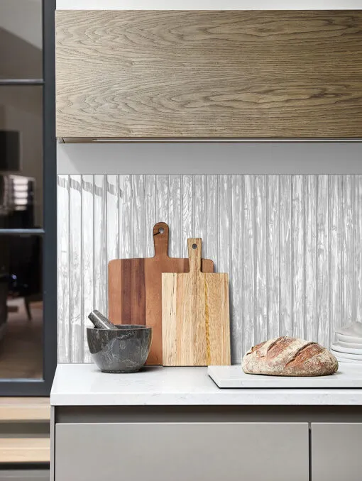 Beige Kitchen Shell Glass Backsplash Tile BA8023