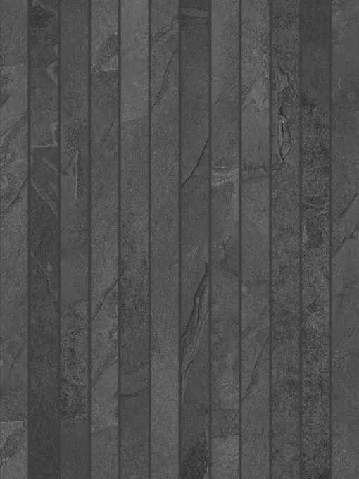 Long Black Slate Modern Kitchen Backsplash Tile BA1081 3