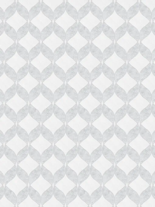 White Gray Waterjet Mosaic Kitchen Backsplash Tile BA6317 7