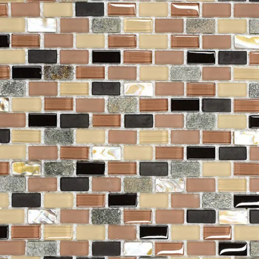 Brown and Gray Glass BA1182 2