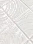White glass mosaic backsplash pattern design BA64001 2
