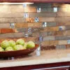 slate mosaic brown rusty kitchen backsplash tile 1