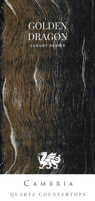 Cambria Quartz Countertop Color Golden Dragon #cambria #cambriacolor #cambriacolors #cambriacountertop #cambriakitchen #cambriacolors #cambriacountertop #cambriaidea #quartzcountertop #quartzcolors