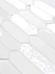 Glass Sparkle Pearl Picket Backsplash Tile BA6709 2