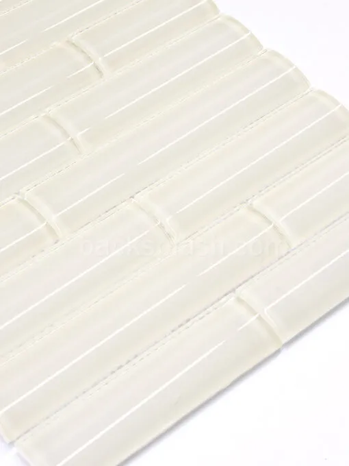 Bamboo Glass Light Beige Backsplash Tile - BA1184 - Image 7