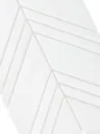 Large White Chevron Marble Backsplash Mosaic Tile BA6301 5