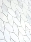 Luxury White Mother of Pearl Marble Backsplash Tile BA7005 3