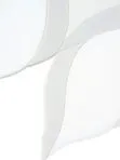 White Gray Waterjet Luxury Mosaic Backsplash Tile BA7006 4