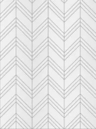 Large White Chevron Marble Backsplash Mosaic Tile BA6301 3