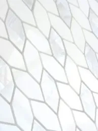 Luxury White Mother of Pearl Marble Backsplash Tile BA7005 3