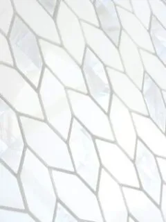 Luxury White Mother of Pearl Marble Backsplash Tile BA7005 3