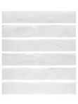 Milky White Glass Subway Backsplash Tile BA6707 1