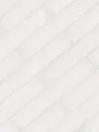 Milky White Glass Subway Backsplash Tile BA6707 6