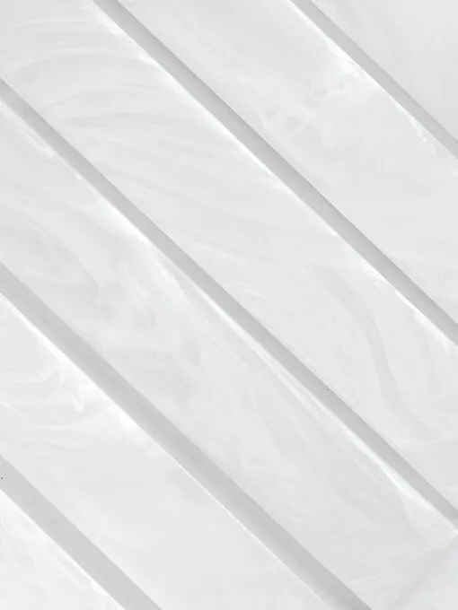 Milky White Glass Subway Backsplash Tile BA6707 4