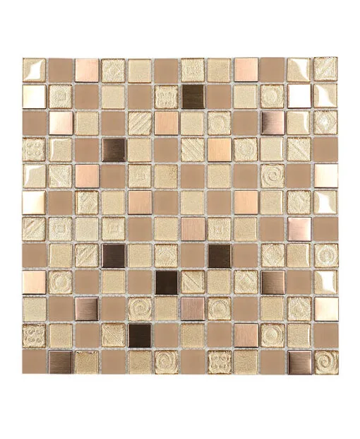 BA1134 - Glass & Metal Backsplash tile