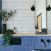 Blue Bathroom Backsplash Ideas