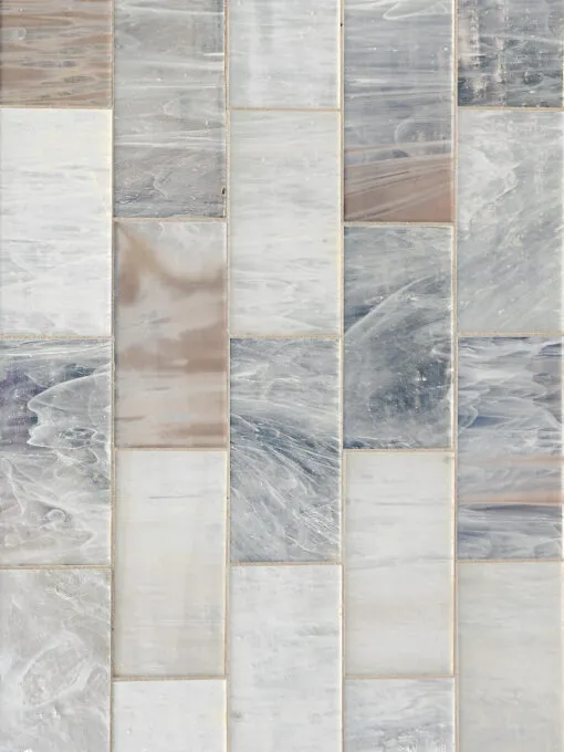 Opal Beige Brown Glass Subway Tile BA7015 Subway 2