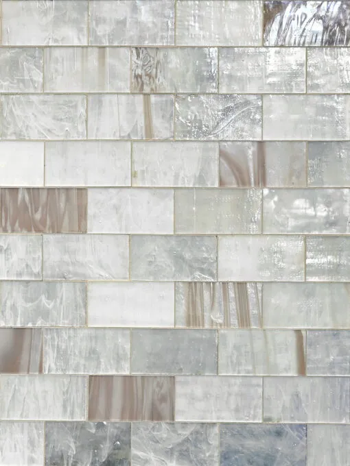 Opal Beige Brown Glass Subway Tile BA7015 Subway 3