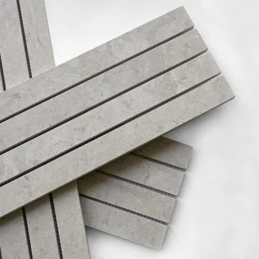 BA1038 limestone mosaic tile 1